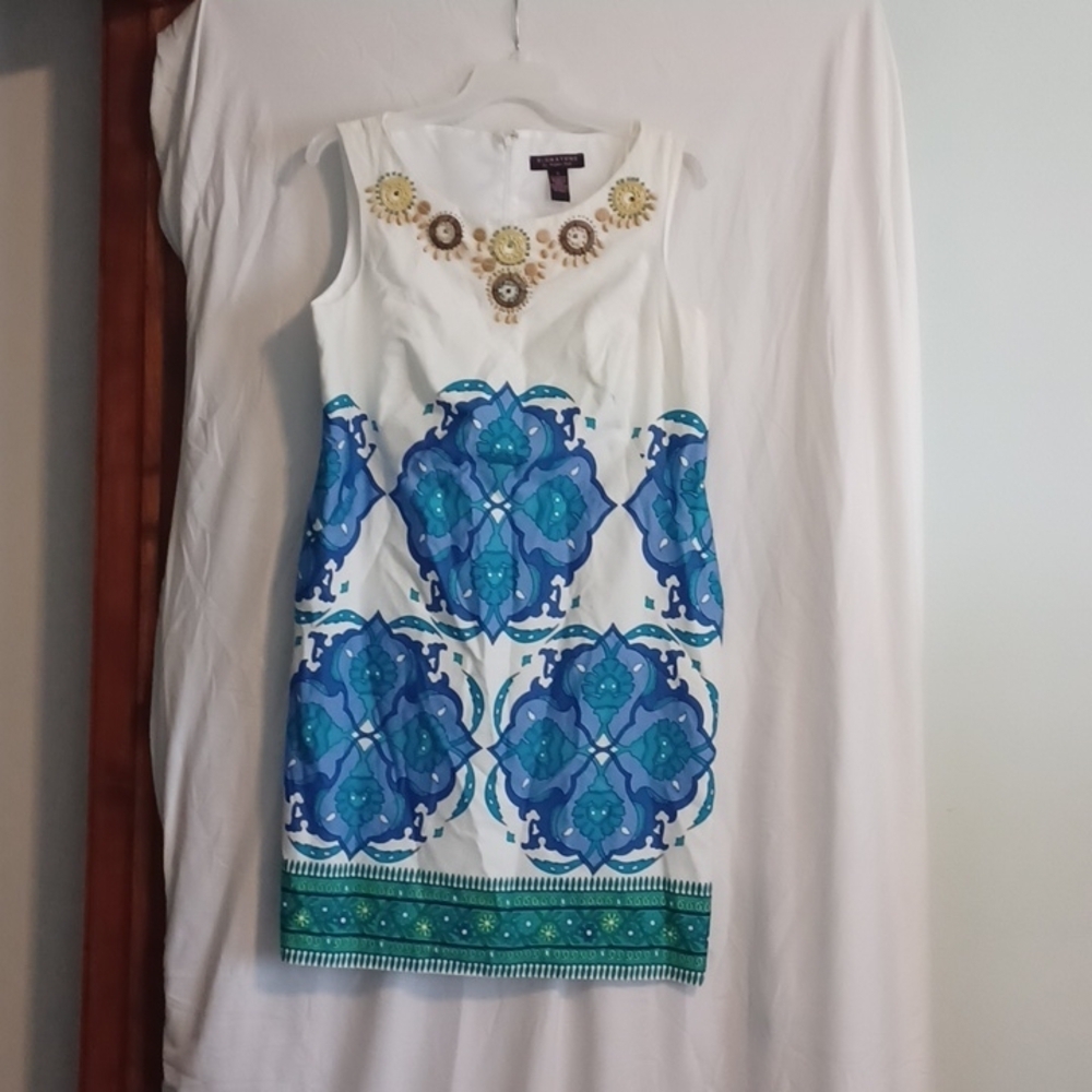 Sz 22 Robbie Bee sheath sleeveless dress-lined